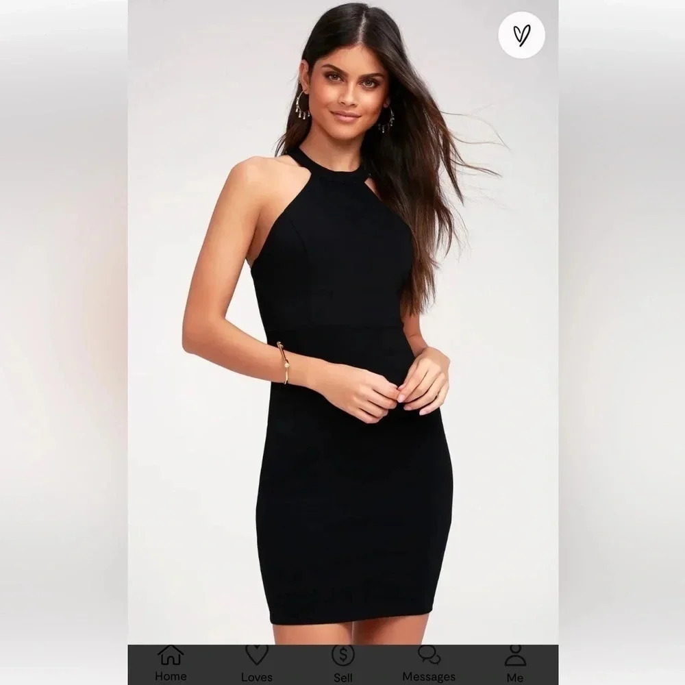 Lulus Endlessly Alluring Lace Sleeveless Bodycon … - image 1